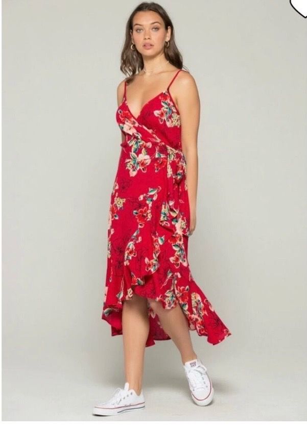 Brand New Woman’s Band of Gypsies brand Red Dress Up For Sale