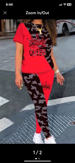 Ladies, two piece outfit