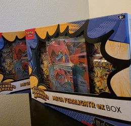 Pokémon TCG Ascended Heroes Mega Feraligatr EX Box (Sealed)