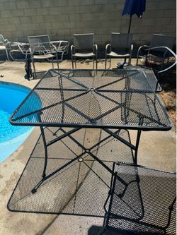 Patio table