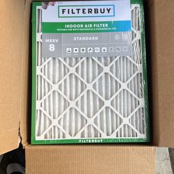 (12) Home Air Filter 20x25x1