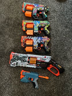 X-Shot dart guns