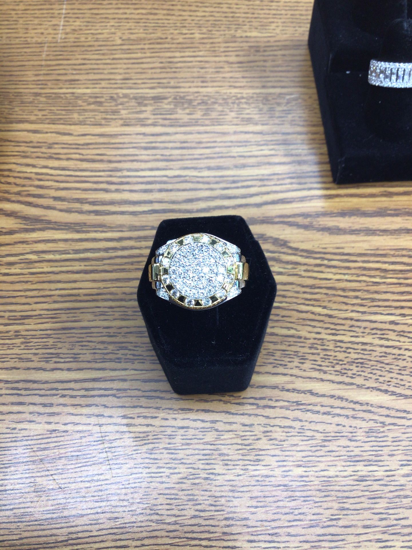 Cluster Diamond Ring