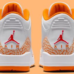 Jordan 3 Citrus Orange 