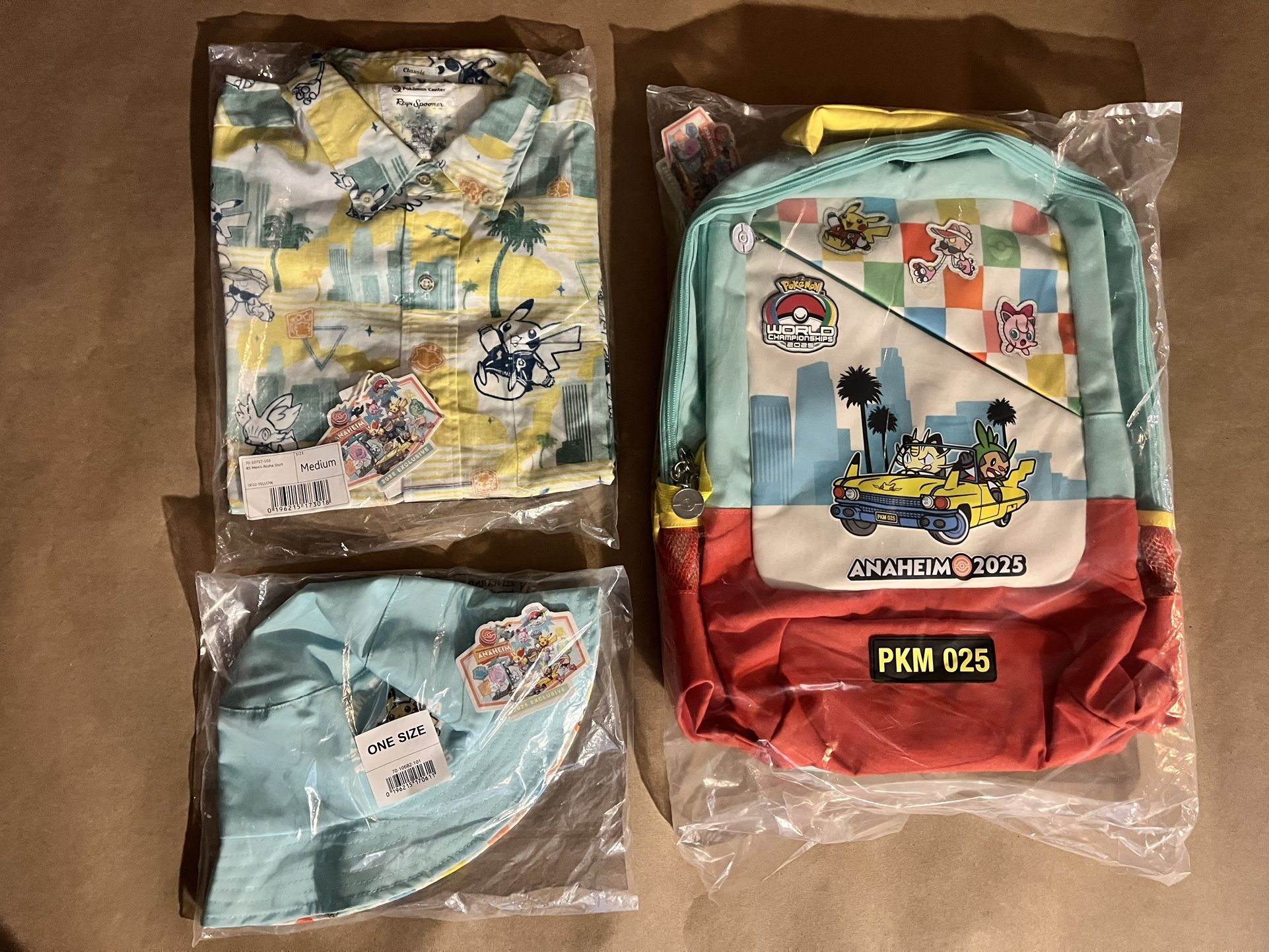 2025 Pokemon World Championships Anaheim: Pikachu Aloha Collection
