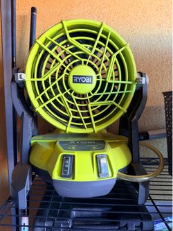 Ryobi misting fan