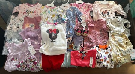 Baby Girl Disney Clothing Bundle