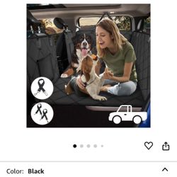 **SALE.!!”Large Dog, Back Seat Protecter-Extender” -NEW