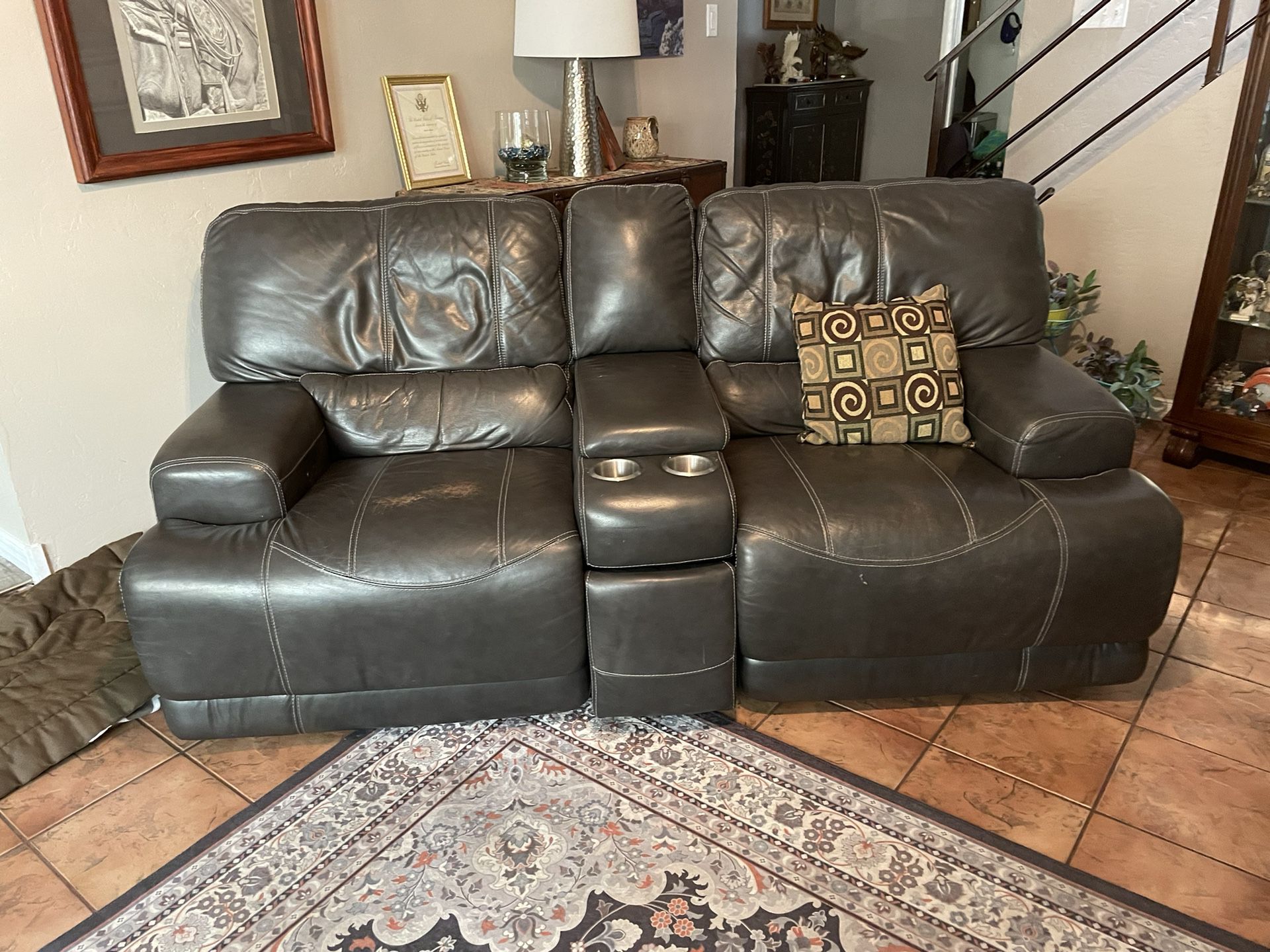 Power Recliner Loveseat And Chair