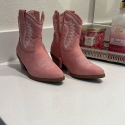 Little Girl Cow Girl Boots Size 9