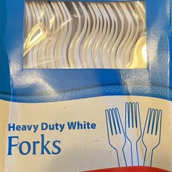 140 Heavy Duty Plastic Forks