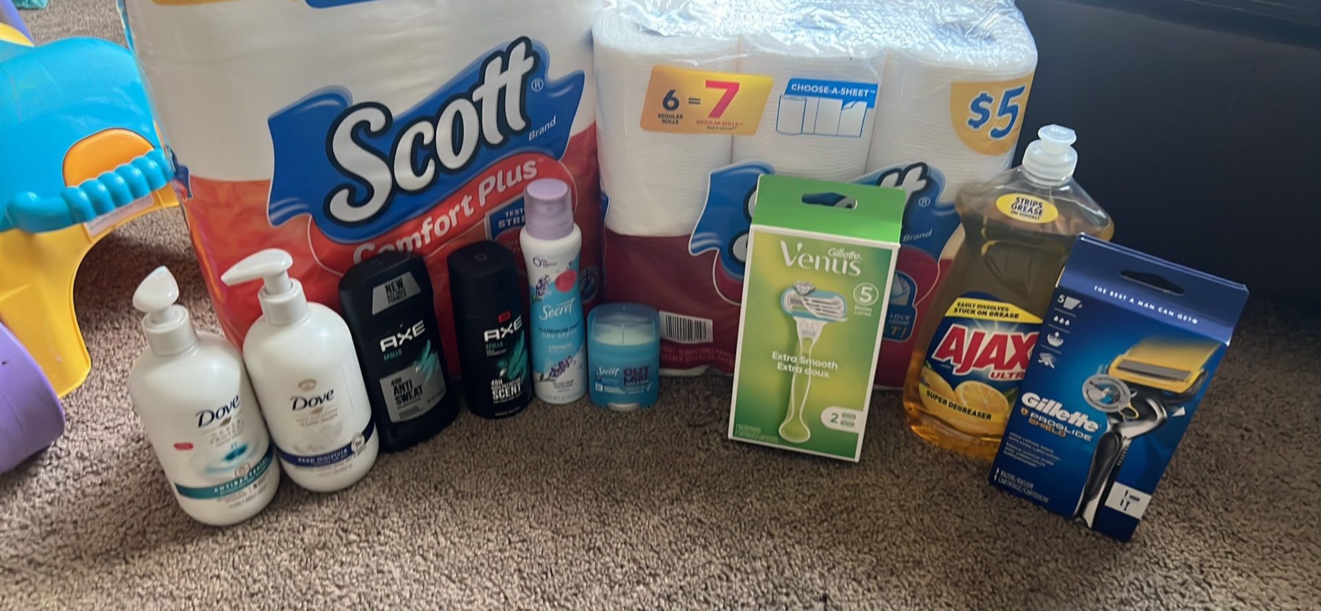 Personal, Oral , Household Items