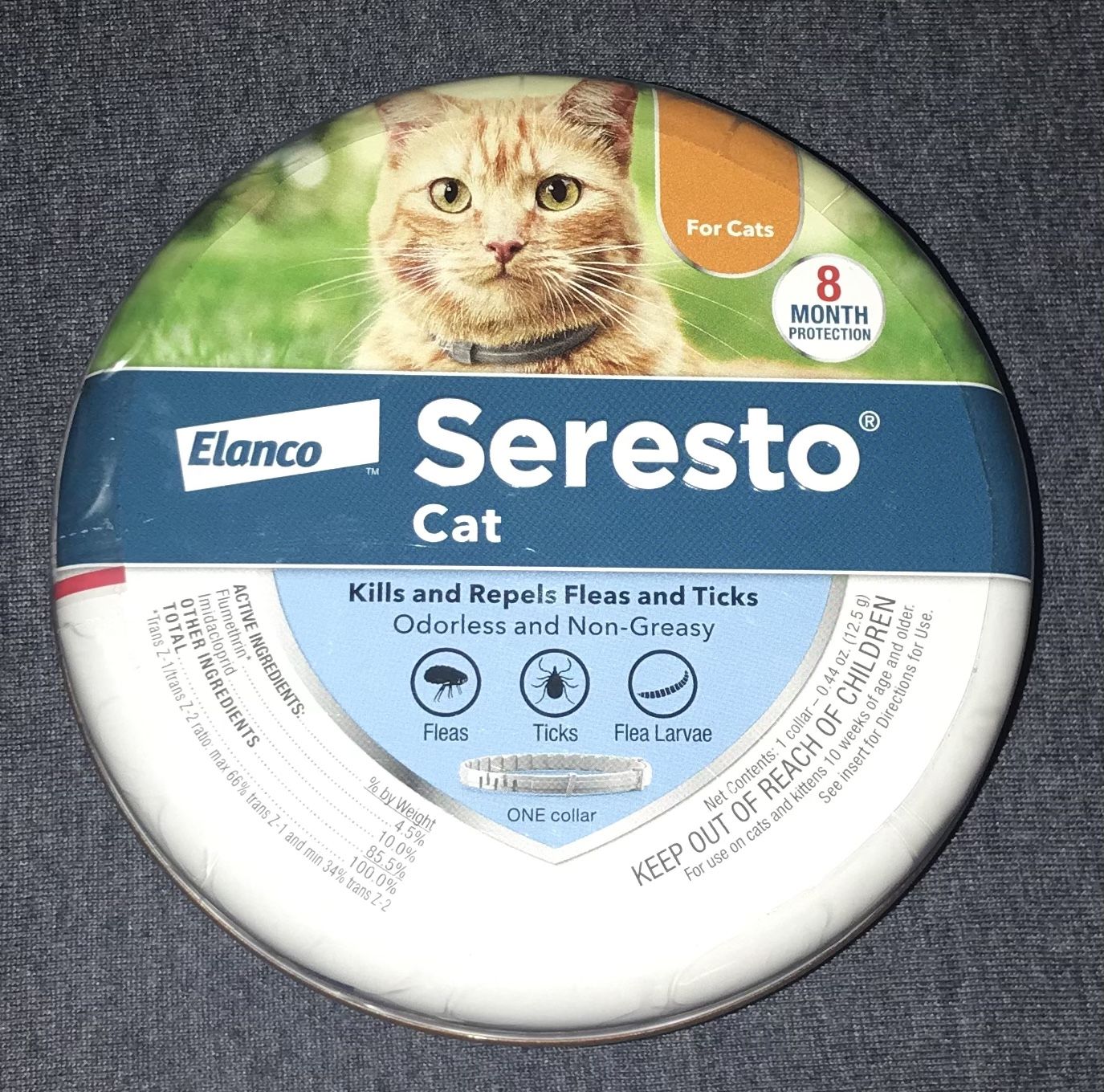 🐈 NEW!! Seresto® Genuine Cat Collar