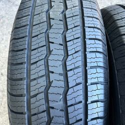 265 70 17 CROSSMAX " 2 NEW TAKE OFF TIRES "
