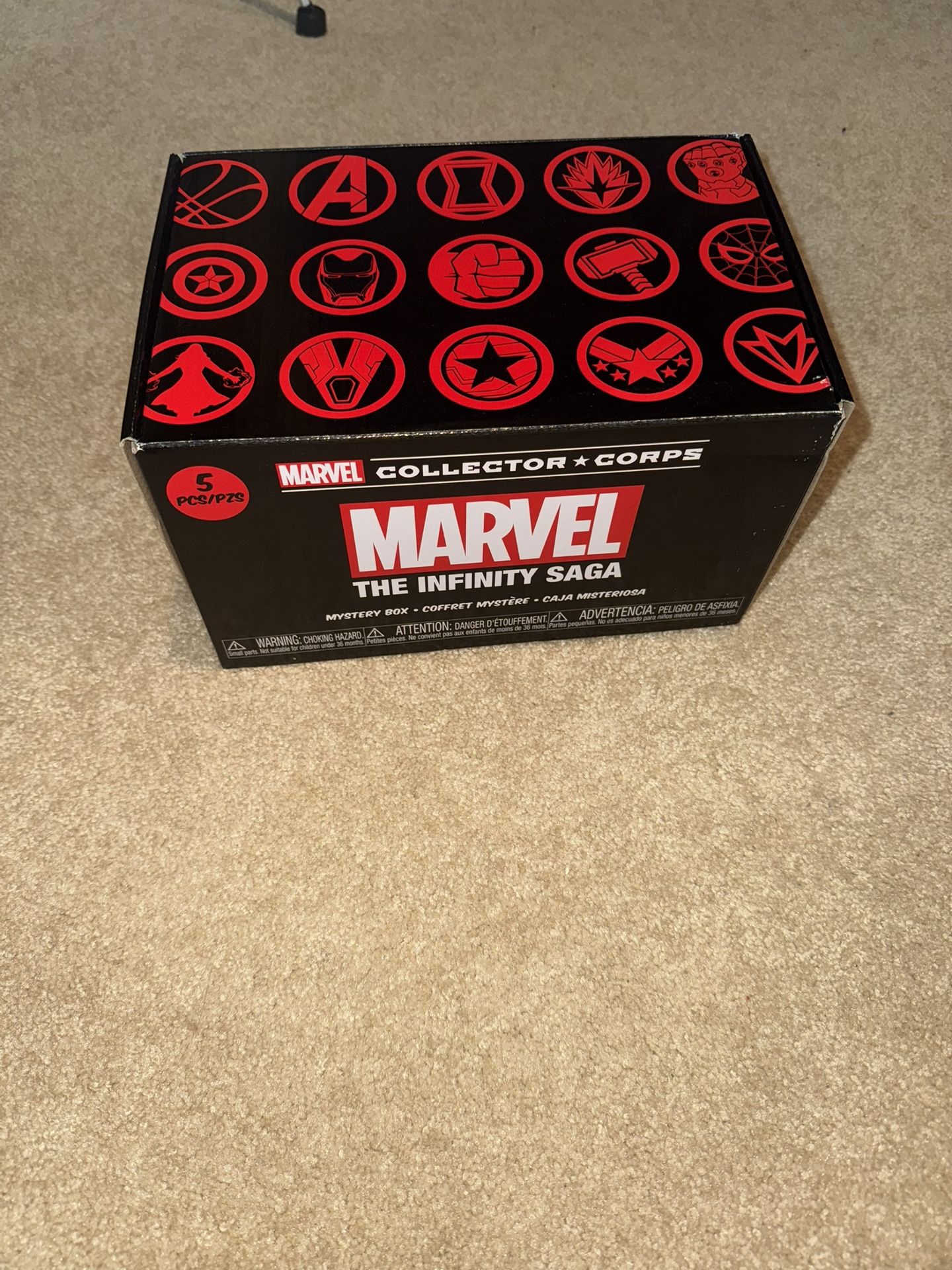Marvel Infinity Saga Subscription Box