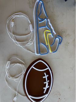 Neon wall decor
