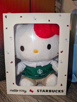 Starbucks Hello Kitty plushie
