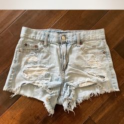 AEROPASTALE SIZE 0 jean shorts