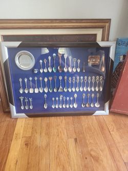Vintage Spoon Collection Of States