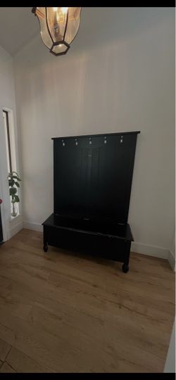 Black bench