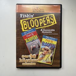 Bill Dance Outdoors Fish’n’ Bloopers & Memorable Moments Vol. 1 & 2 Combined DVD