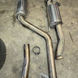 06-11 civic si fg2 2008 and sedans full racing piping 3in clean parts