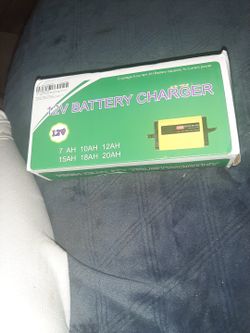 New 12v Battery  Charger 