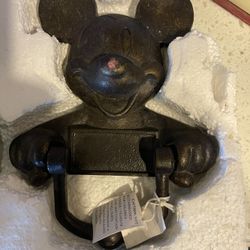 Vintage Disney Mickey Mouse Door Knocker 