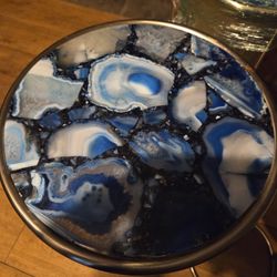 Blue Agate Side Tables