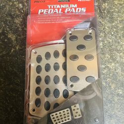 Pilot Titanium Pedal Pads 