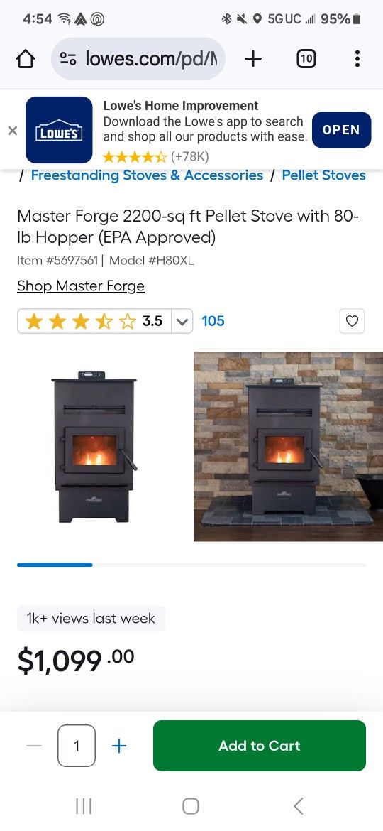Pellet Stove