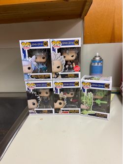 Black Clover Funko Pop Collection – 5 Figures