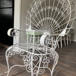 Peacock Rocking Chair