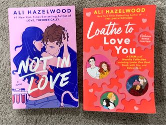 Ali Hazelwood books: Not in Love & Loathe to Love