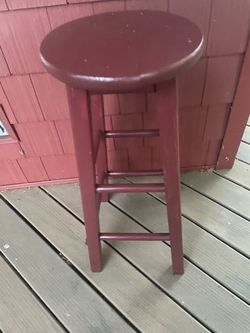 Sturdy Wood Stool