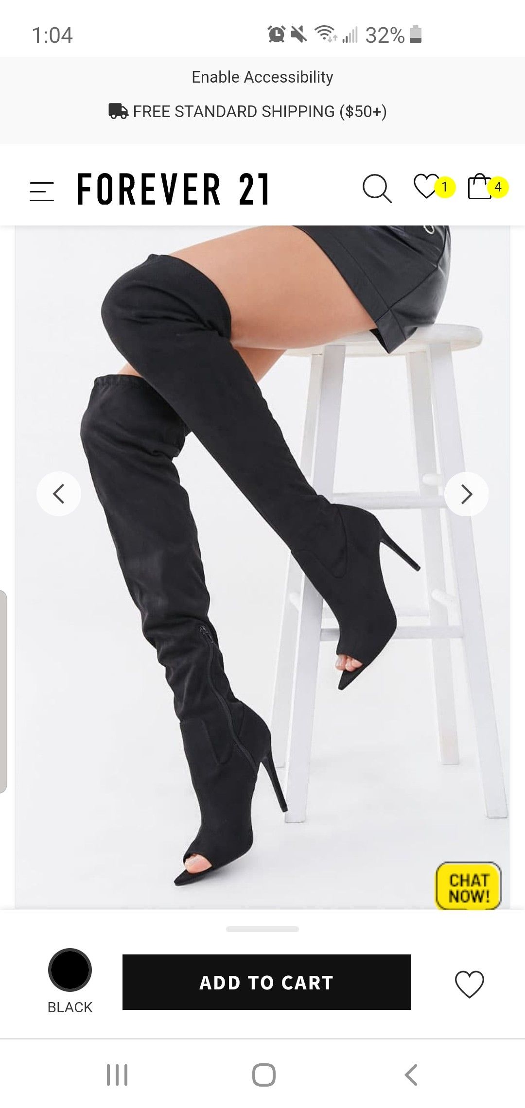 Thigh high boots Size 5.5