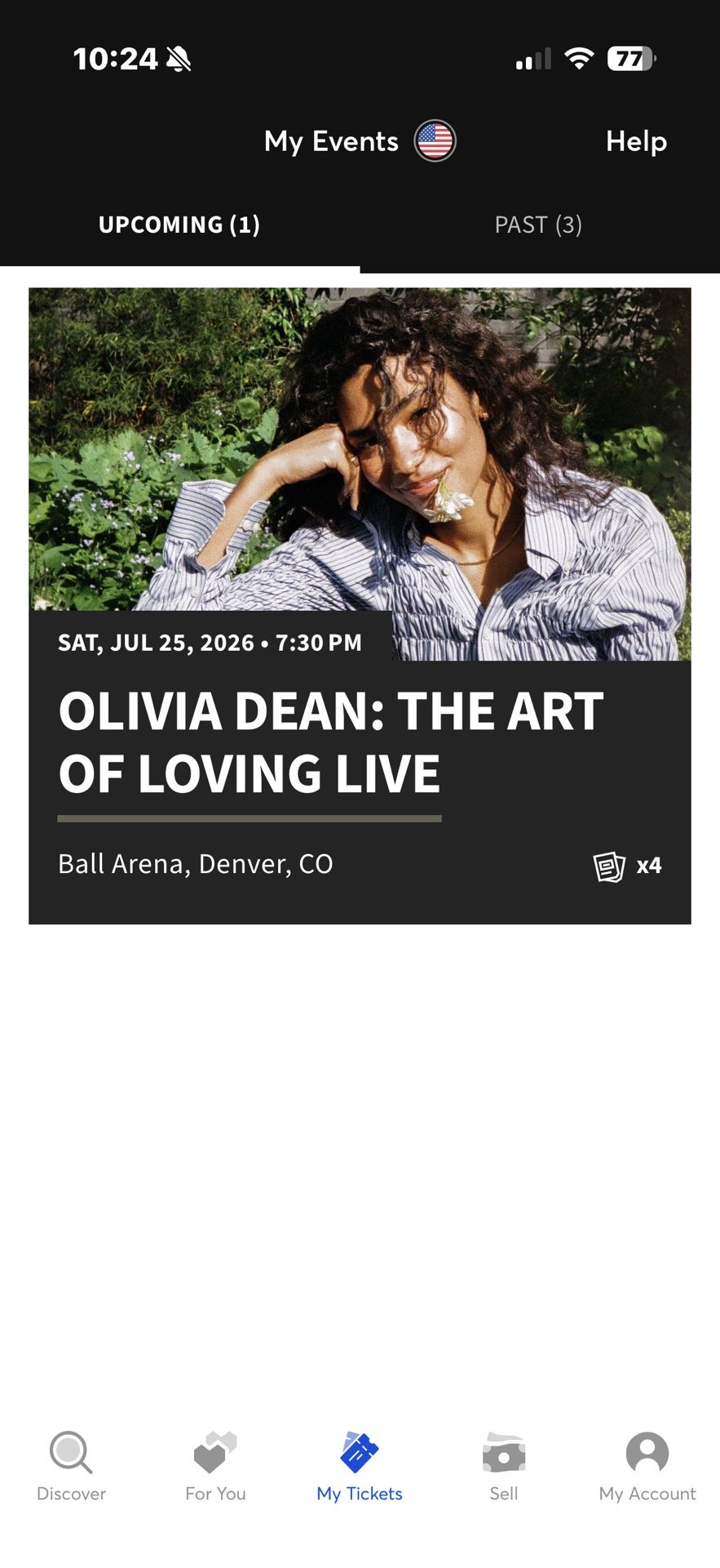 Olivia dean Tickets 