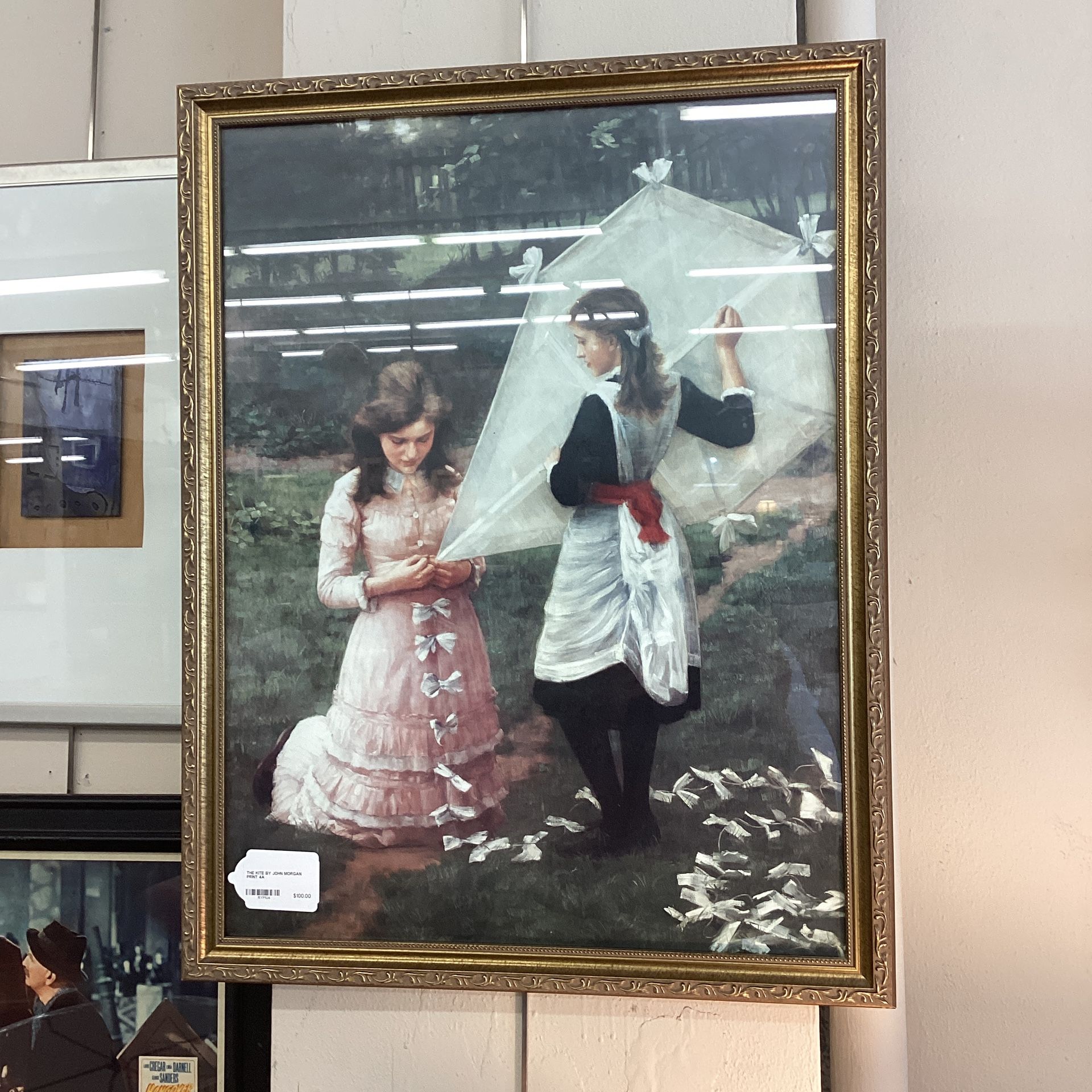 THE KITE BY JOHN MORGAN PRINT