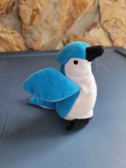 Ty Beanie Baby Rocket The Blue Jay McDonalds Collectible Plush