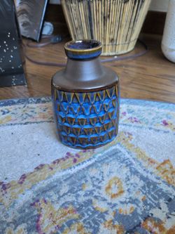 Vintage Soholm stoneware vase