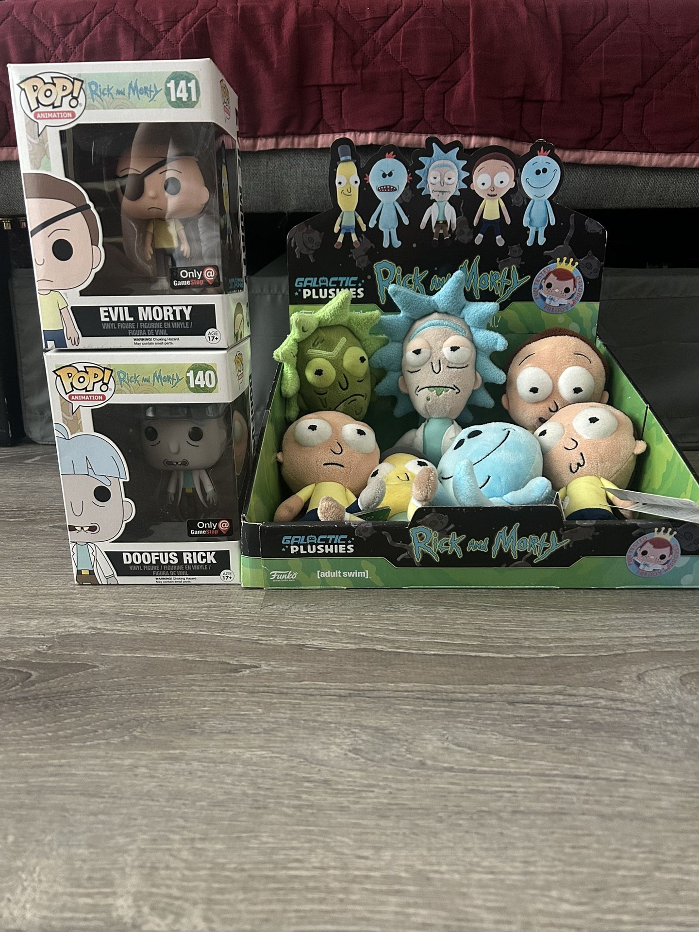 Rick And Morty Funko & Plushies Bundle