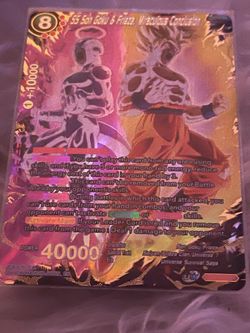 Goku & Frieza card