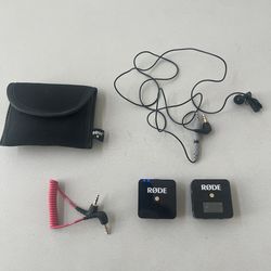 Rode videomic GO with rode smart lav+