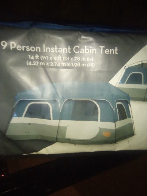Glacier's Edge 9 Person Instant Cabin Tent