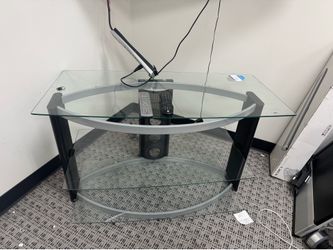 📺 Modern Glass TV Stand / Entertainment Center