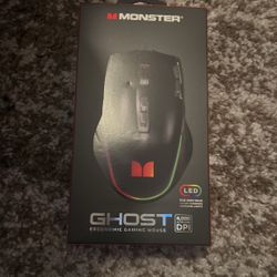 Monster Ghost Ergonomic Gaming Mouse 