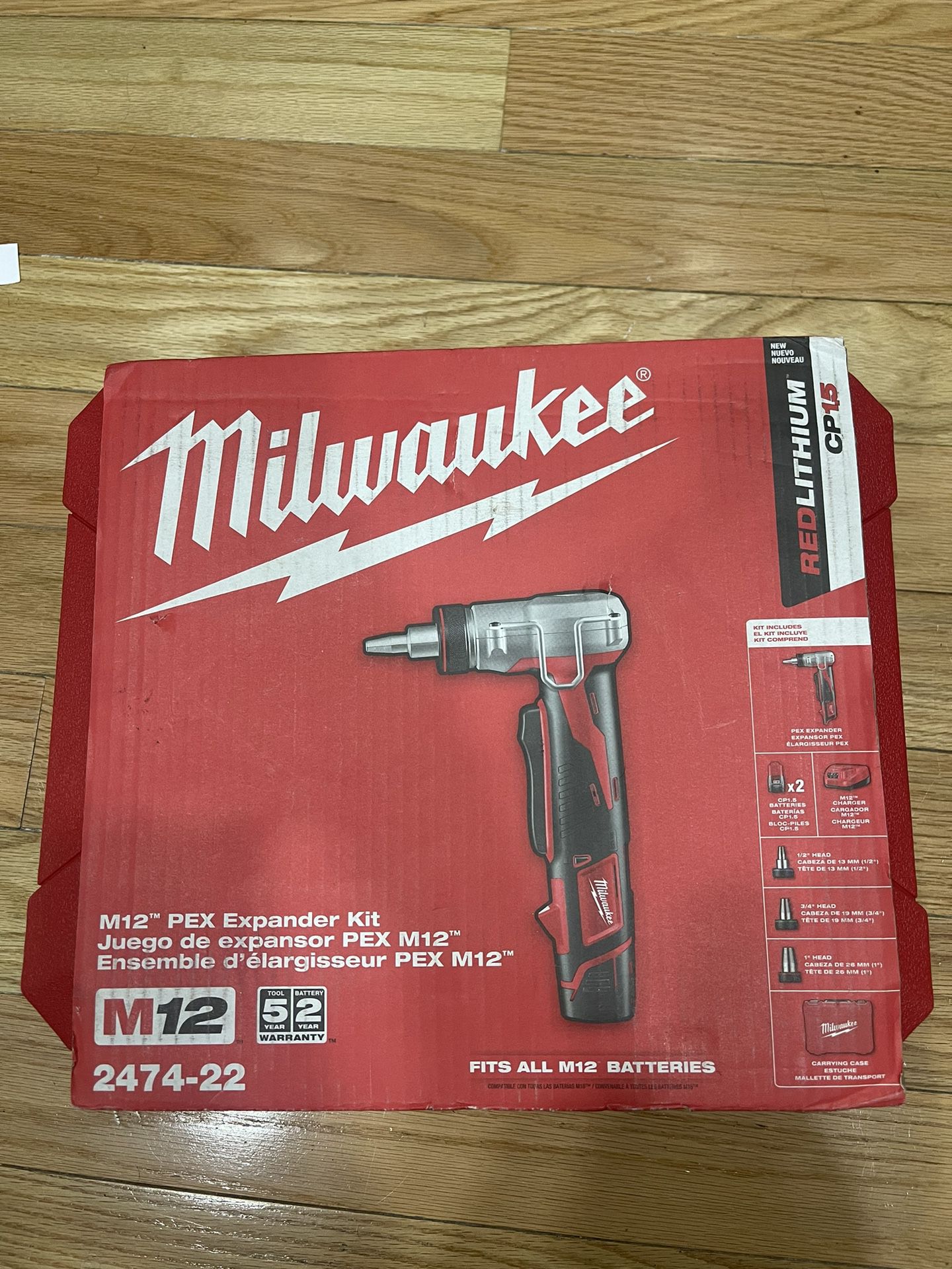 Milwaukee M12 Pex Expander Kit Read Profile 