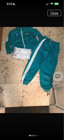 Squid Game Player 230 Costume Tracksuit