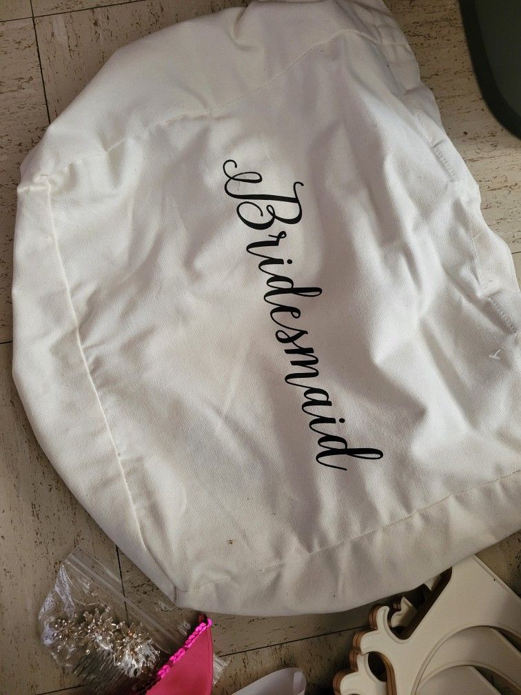 Canvas Bridesmaid Tote