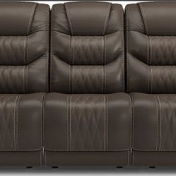 Leather Couch 